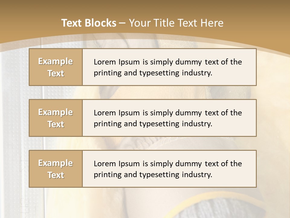 Protection Man Craft PowerPoint Template