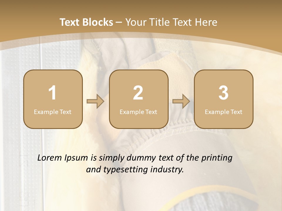 Protection Man Craft PowerPoint Template