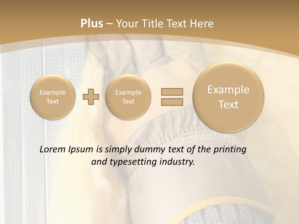 Protection Man Craft PowerPoint Template
