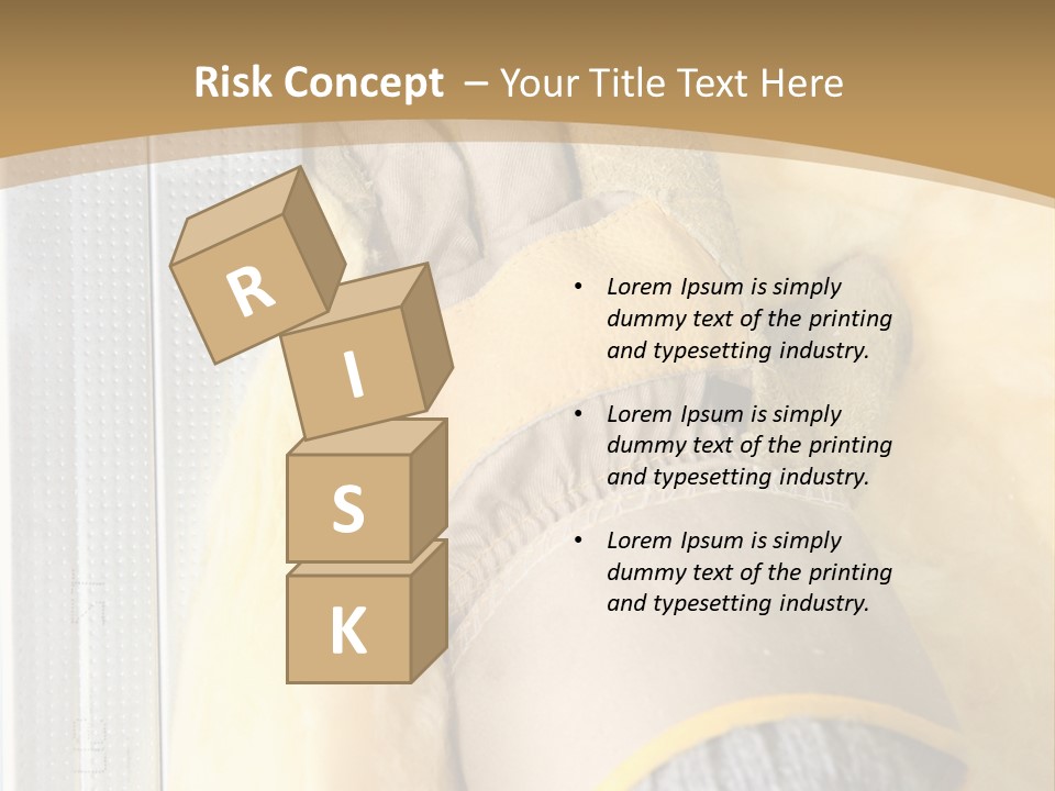 Protection Man Craft PowerPoint Template