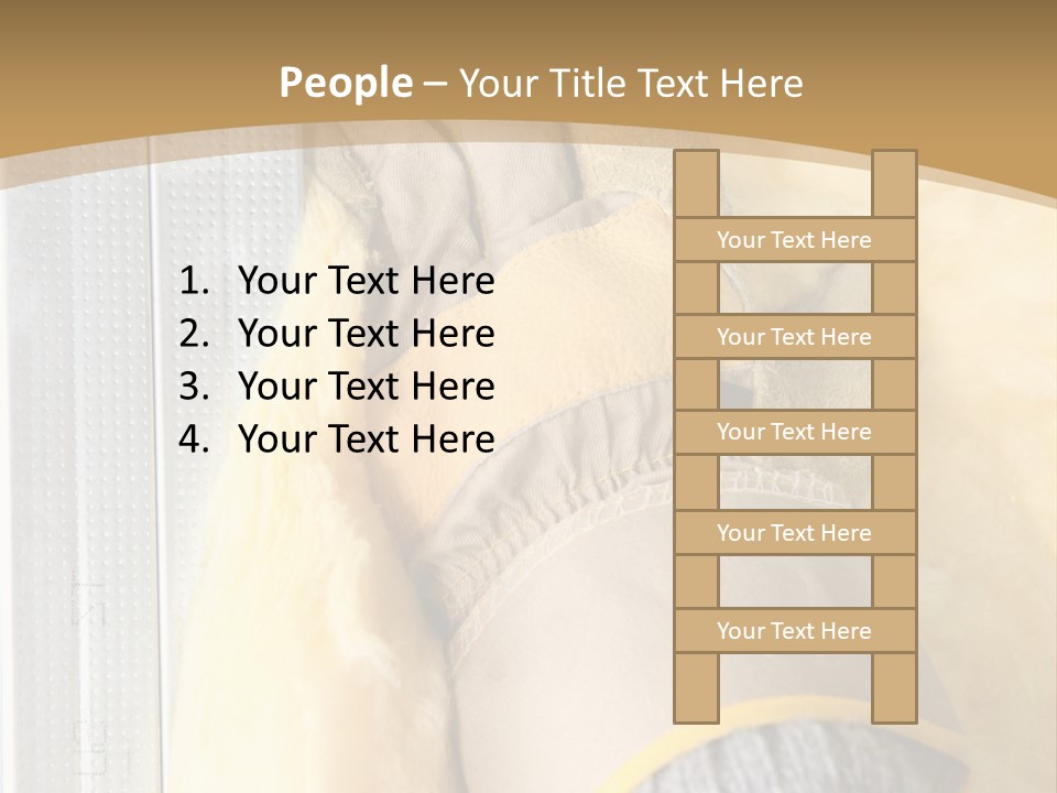 Protection Man Craft PowerPoint Template