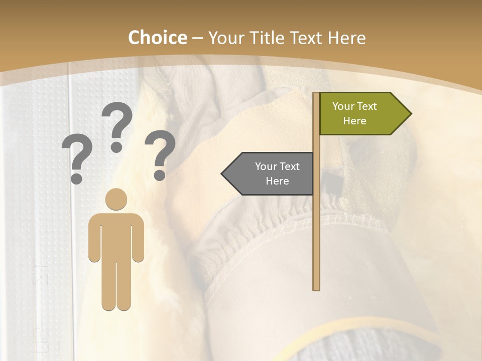 Protection Man Craft PowerPoint Template