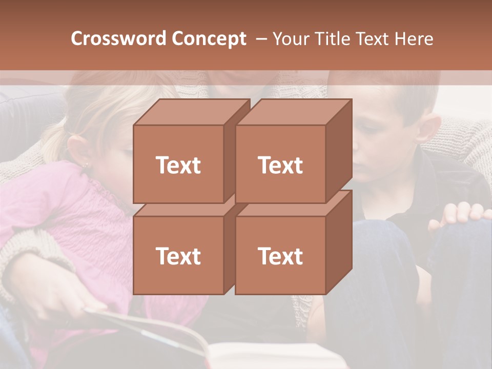 Photo People Smiling PowerPoint Template