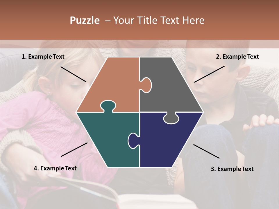 Photo People Smiling PowerPoint Template