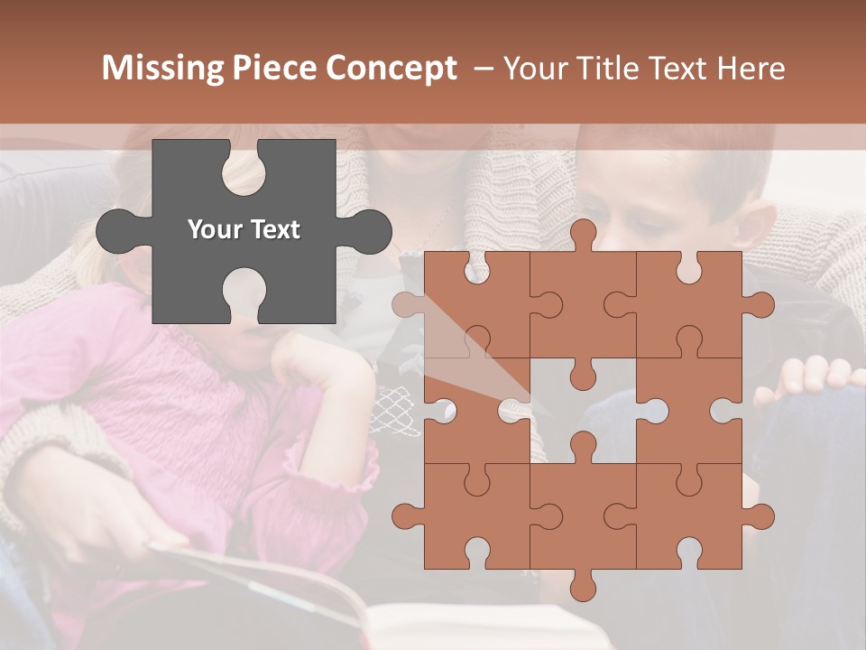 Photo People Smiling PowerPoint Template