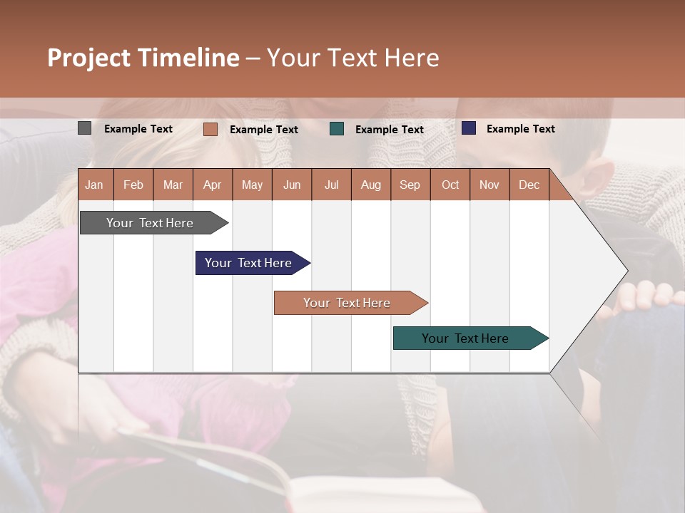 Photo People Smiling PowerPoint Template