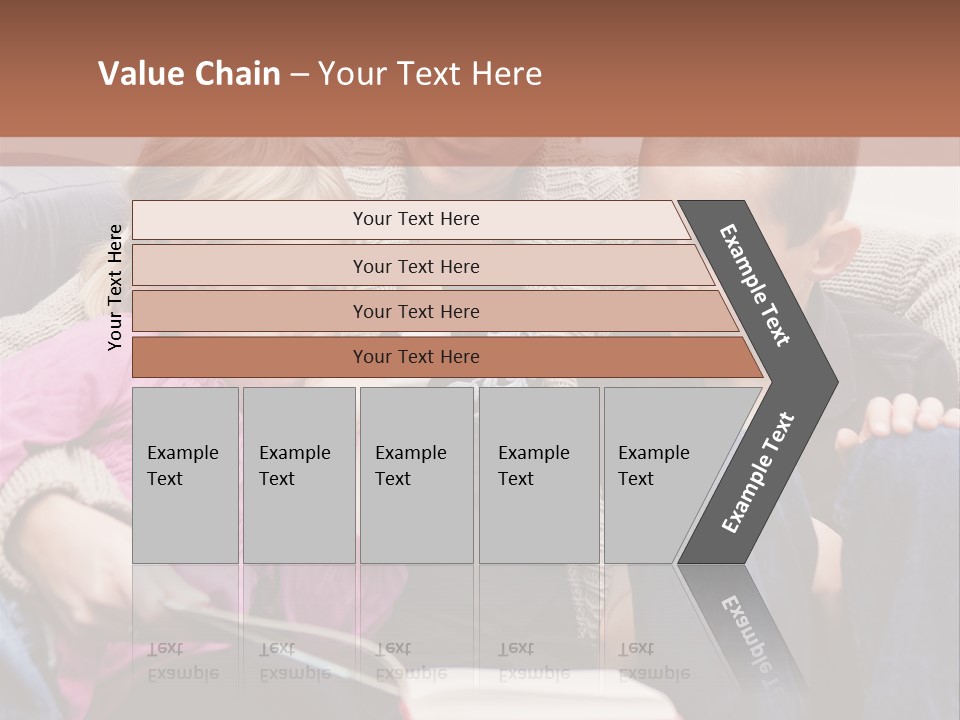 Photo People Smiling PowerPoint Template