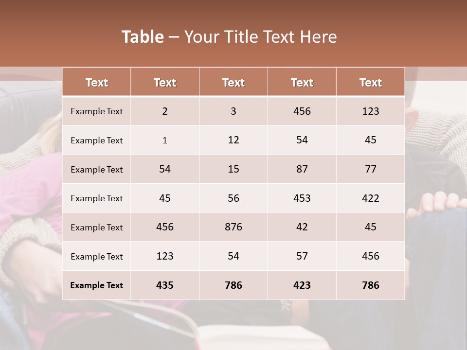 Photo People Smiling PowerPoint Template