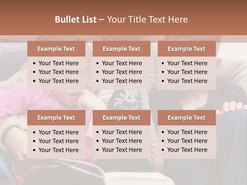 Photo People Smiling PowerPoint Template