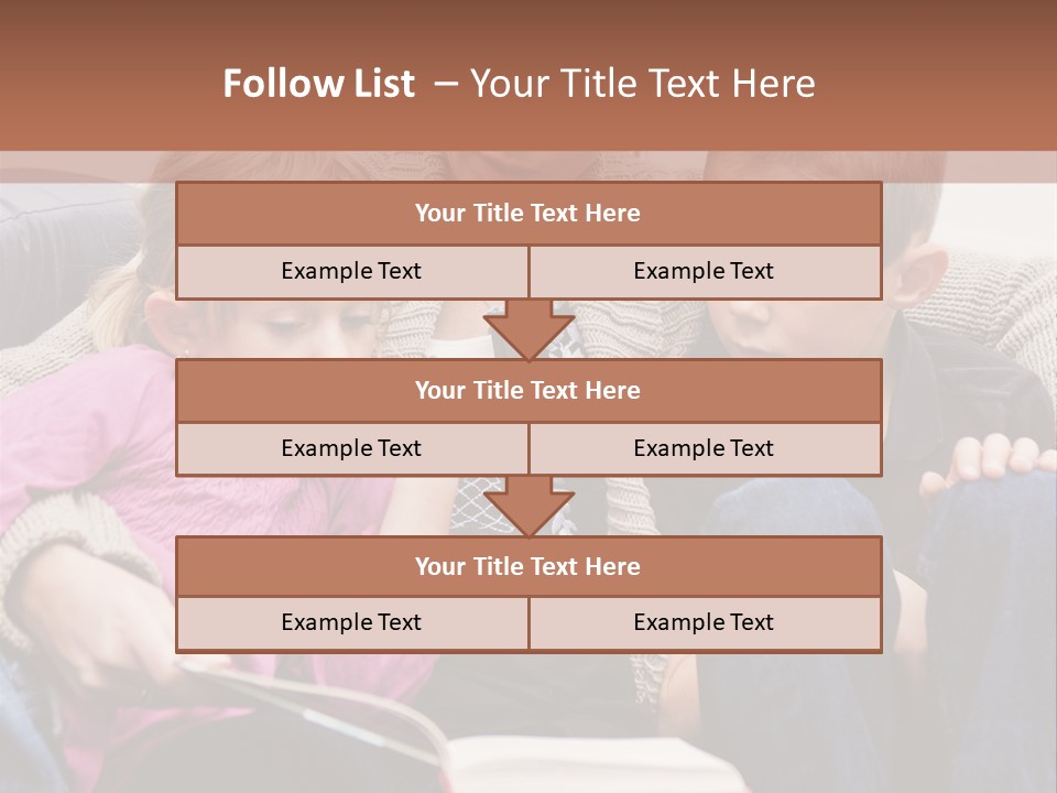 Photo People Smiling PowerPoint Template