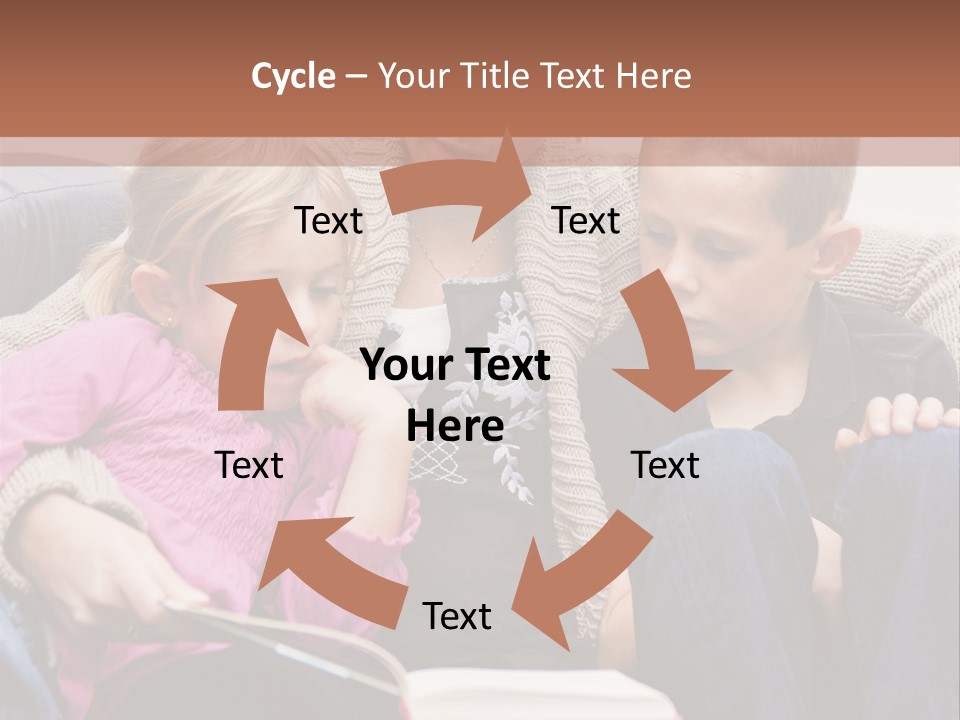 Photo People Smiling PowerPoint Template