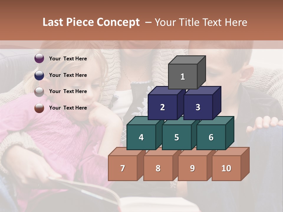 Photo People Smiling PowerPoint Template