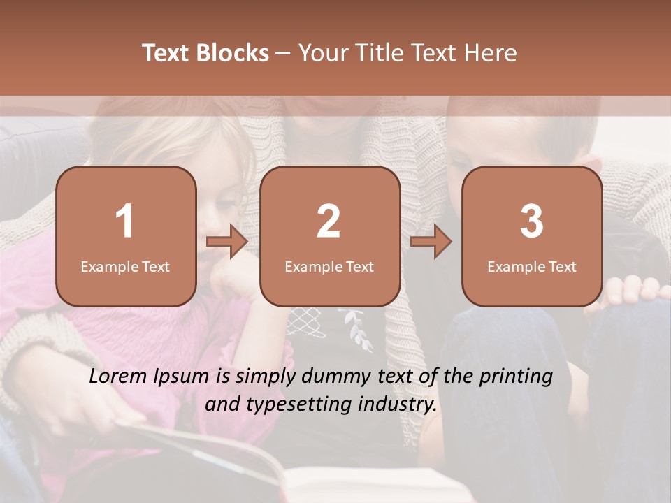 Photo People Smiling PowerPoint Template