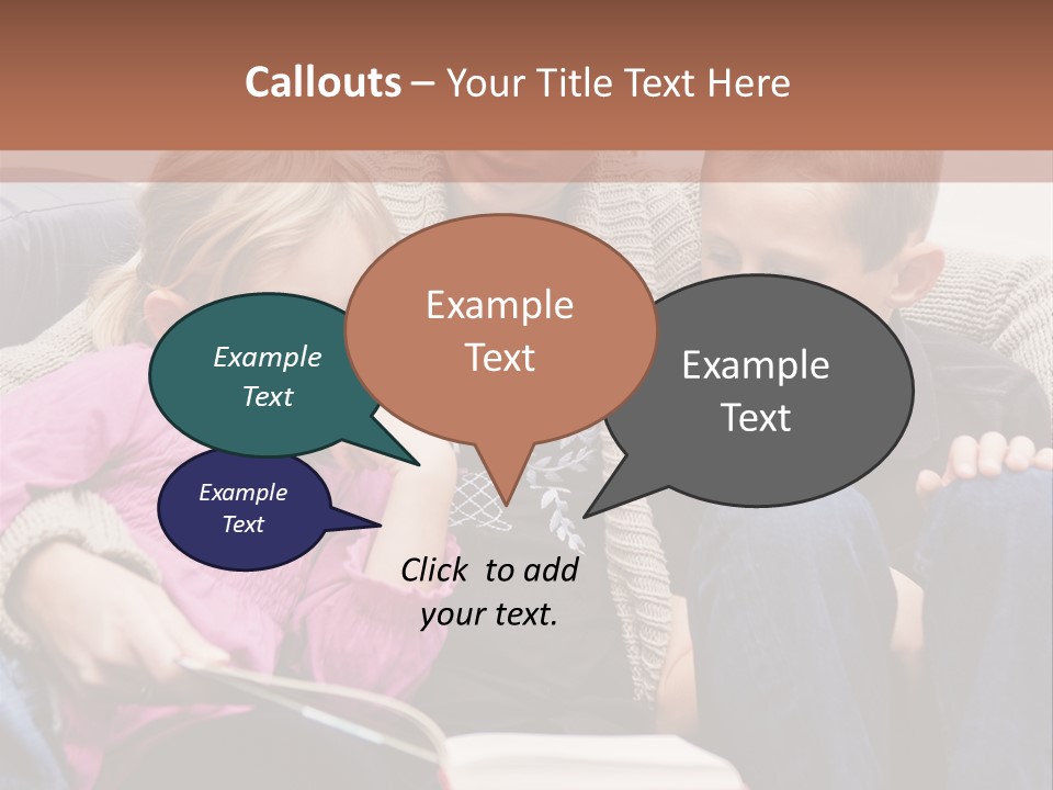 Photo People Smiling PowerPoint Template