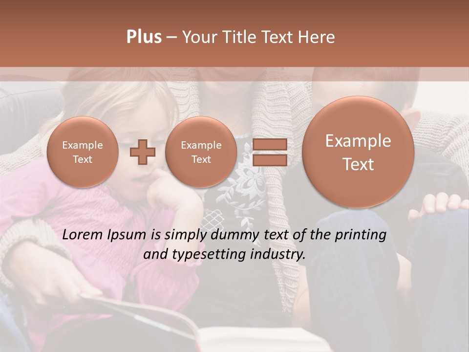Photo People Smiling PowerPoint Template