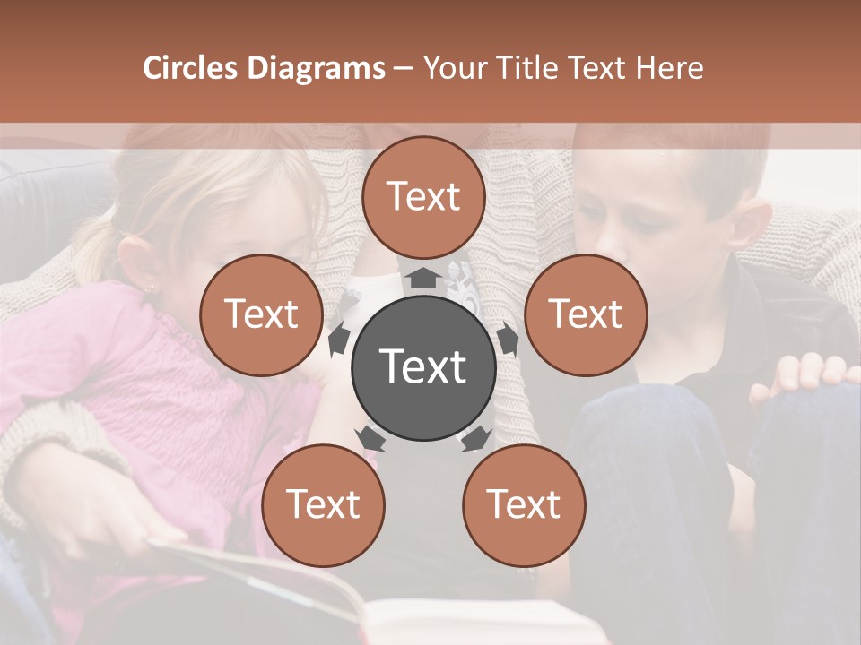 Photo People Smiling PowerPoint Template