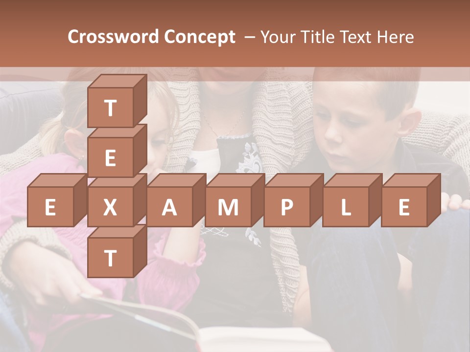 Photo People Smiling PowerPoint Template