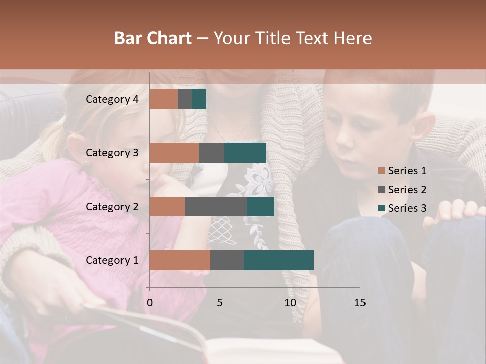 Photo People Smiling PowerPoint Template