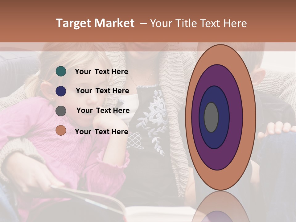 Photo People Smiling PowerPoint Template