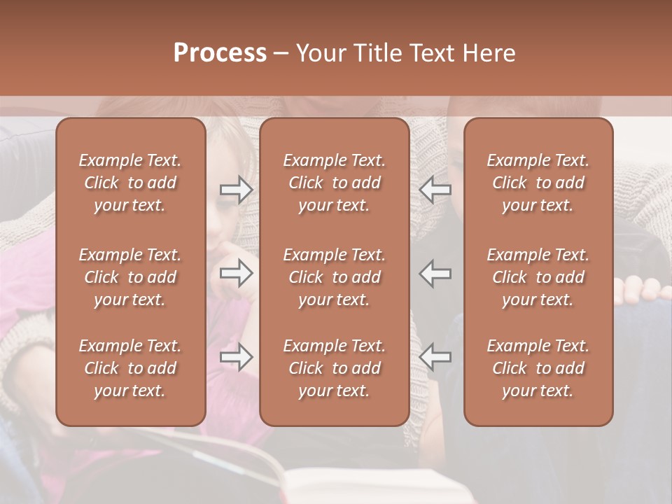 Photo People Smiling PowerPoint Template