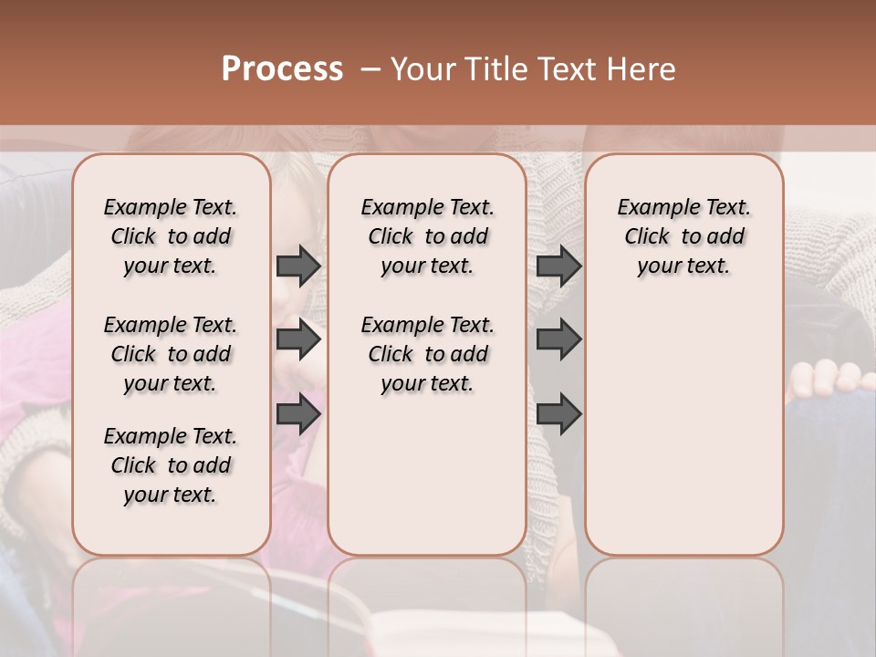 Photo People Smiling PowerPoint Template