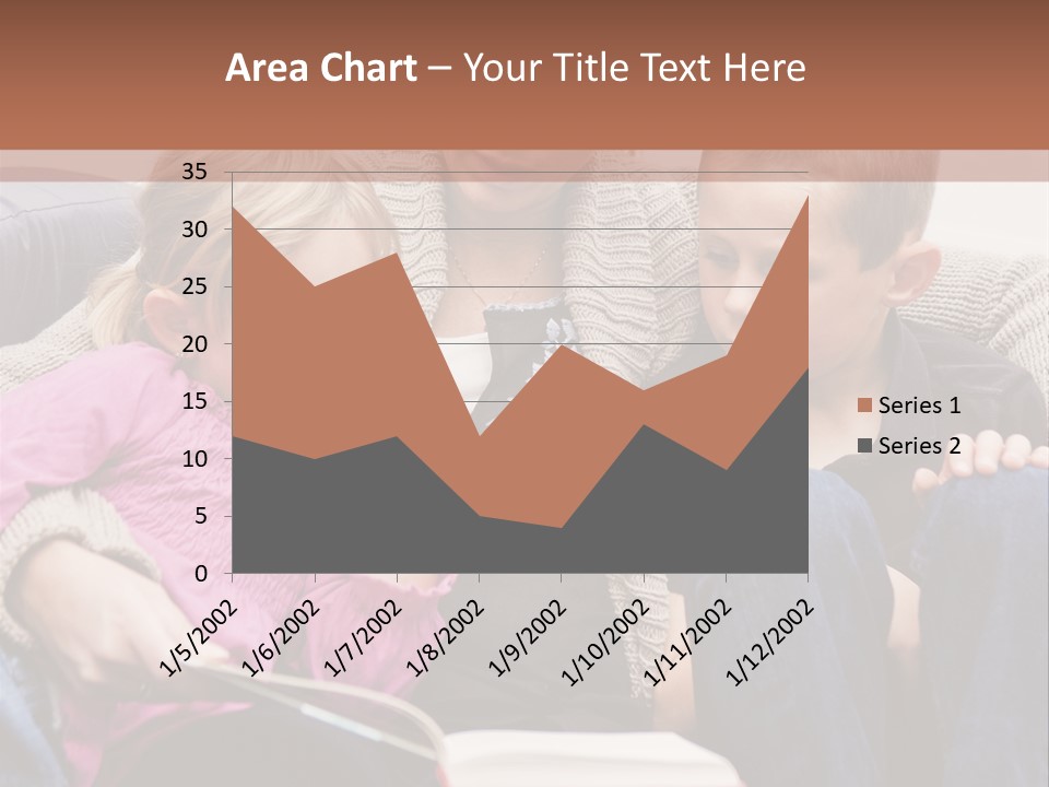 Photo People Smiling PowerPoint Template