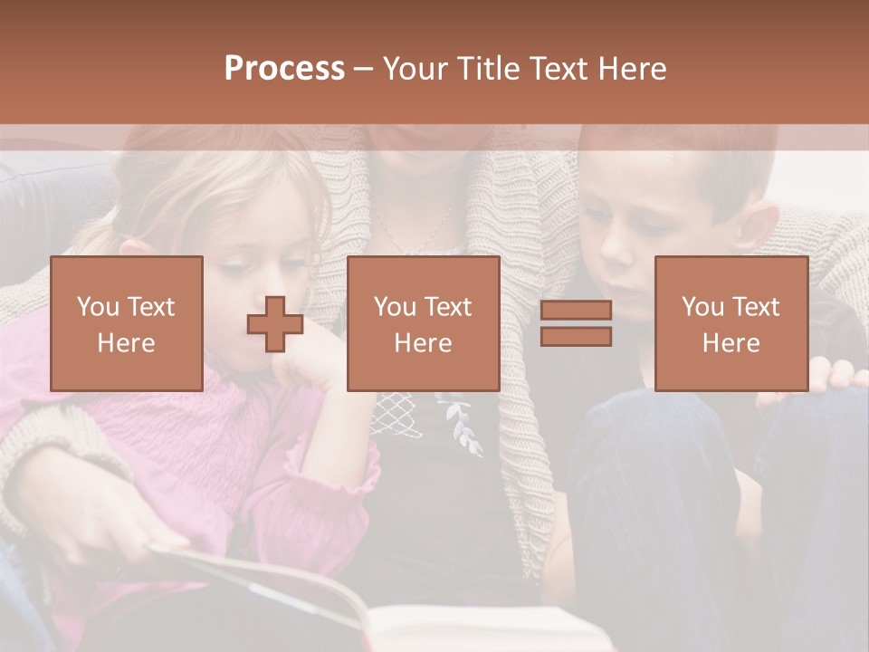 Photo People Smiling PowerPoint Template