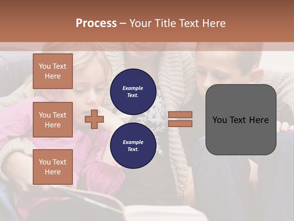 Photo People Smiling PowerPoint Template
