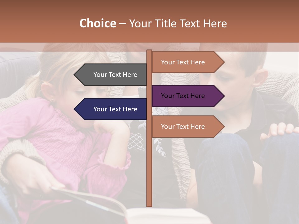 Photo People Smiling PowerPoint Template