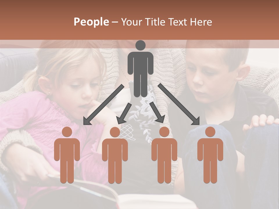 Photo People Smiling PowerPoint Template