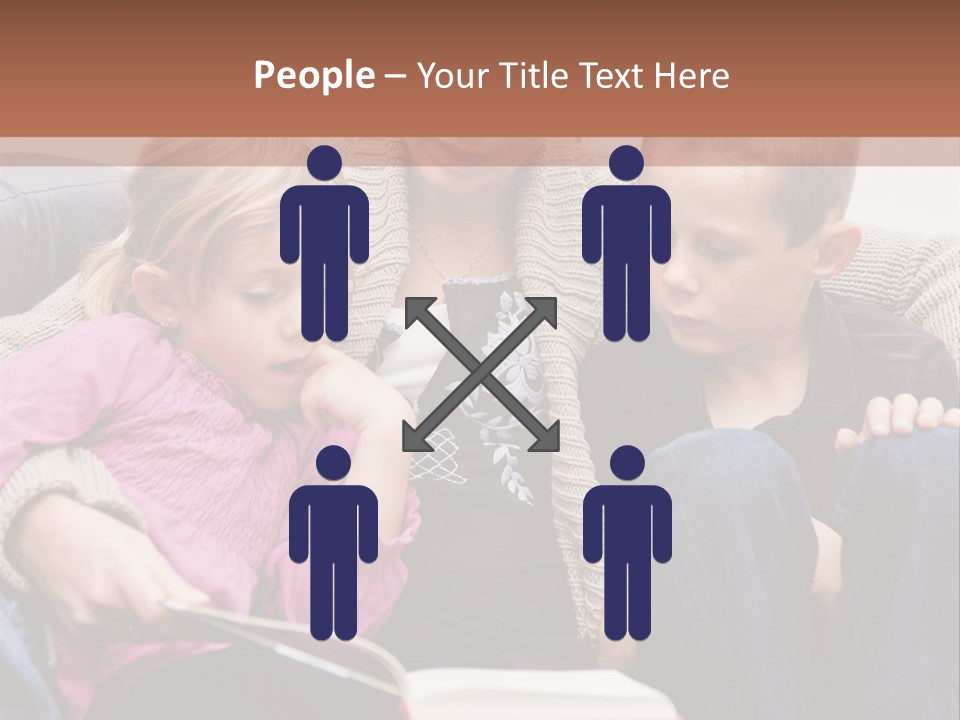 Photo People Smiling PowerPoint Template