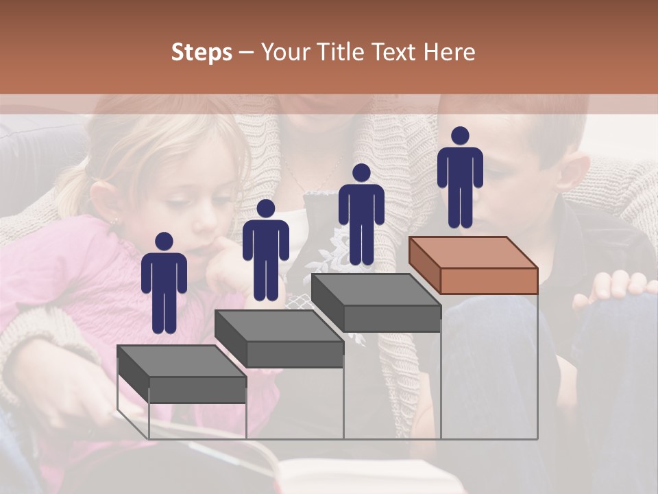 Photo People Smiling PowerPoint Template