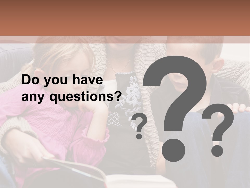 Photo People Smiling PowerPoint Template