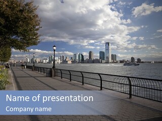 Sky River New PowerPoint Template