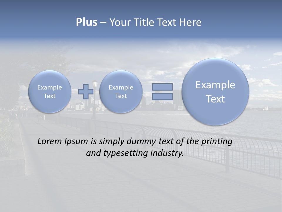 Sky River New PowerPoint Template