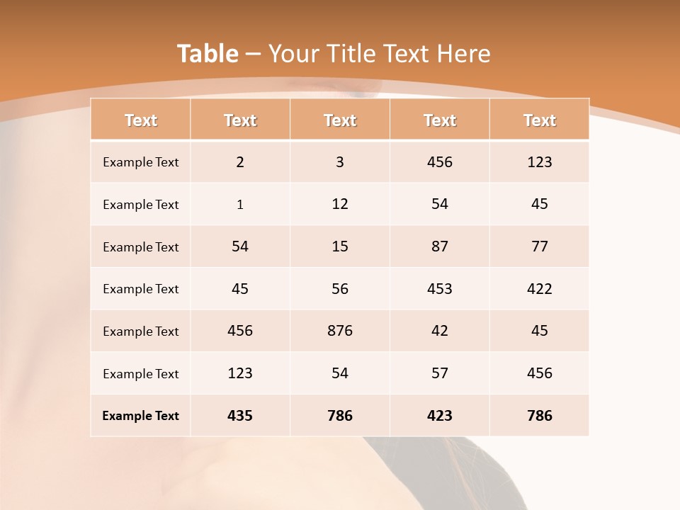 Style Visage Cool PowerPoint Template