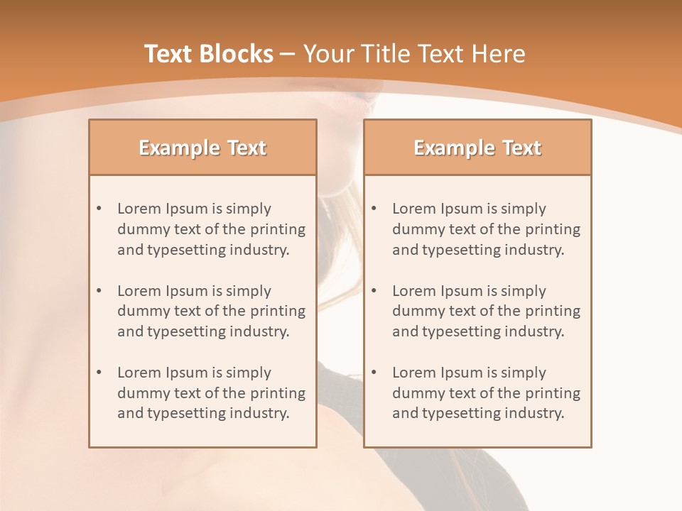 Style Visage Cool PowerPoint Template