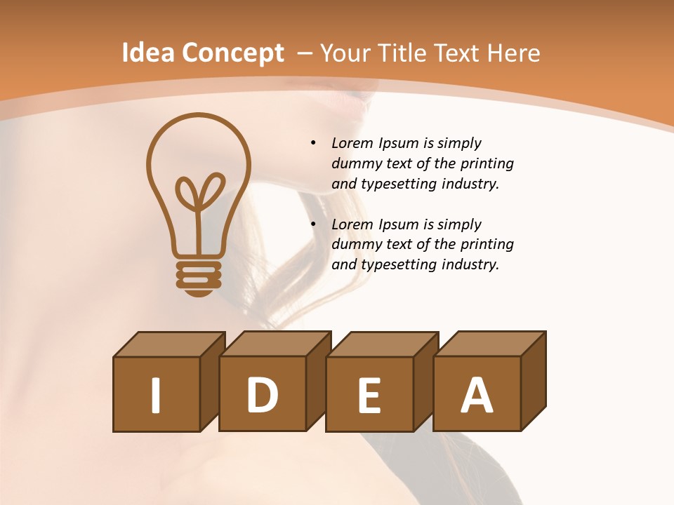 Style Visage Cool PowerPoint Template