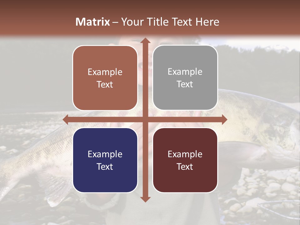 Salmon Smile Summer PowerPoint Template