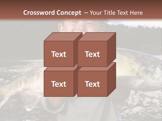 Salmon Smile Summer PowerPoint Template