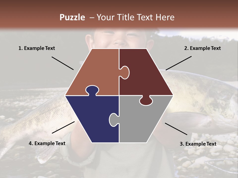 Salmon Smile Summer PowerPoint Template