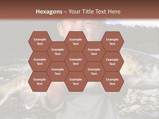 Salmon Smile Summer PowerPoint Template