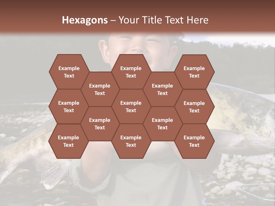 Salmon Smile Summer PowerPoint Template