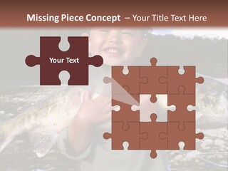 Salmon Smile Summer PowerPoint Template