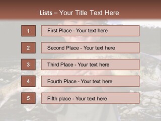 Salmon Smile Summer PowerPoint Template