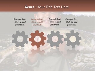 Salmon Smile Summer PowerPoint Template