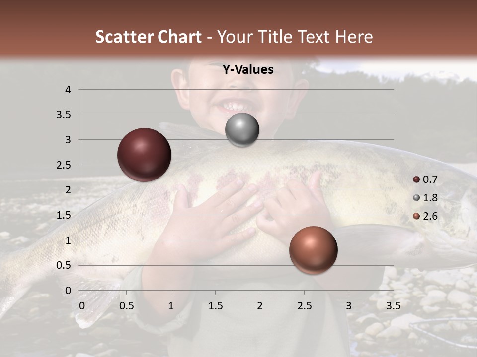 Salmon Smile Summer PowerPoint Template