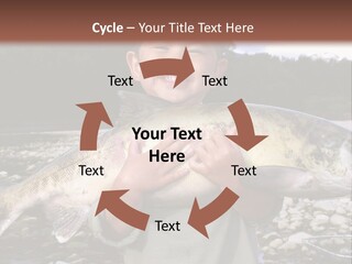 Salmon Smile Summer PowerPoint Template