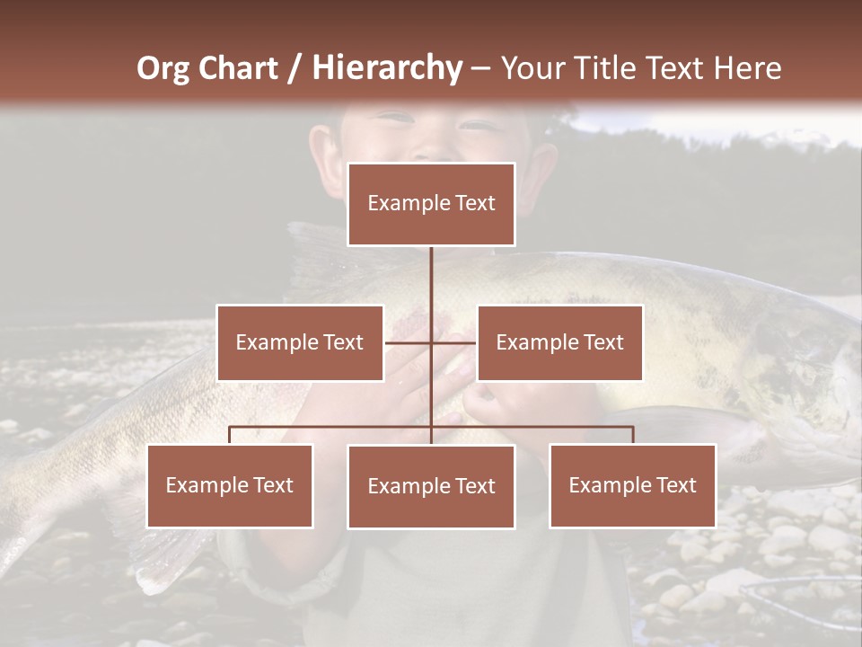 Salmon Smile Summer PowerPoint Template