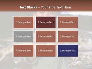 Salmon Smile Summer PowerPoint Template